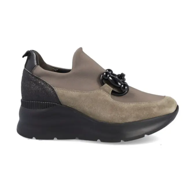 Comart Sneakers Γυναικείο ύφασμα/δέρμα Nubuck Μπεζ ART/4494 TAUPE