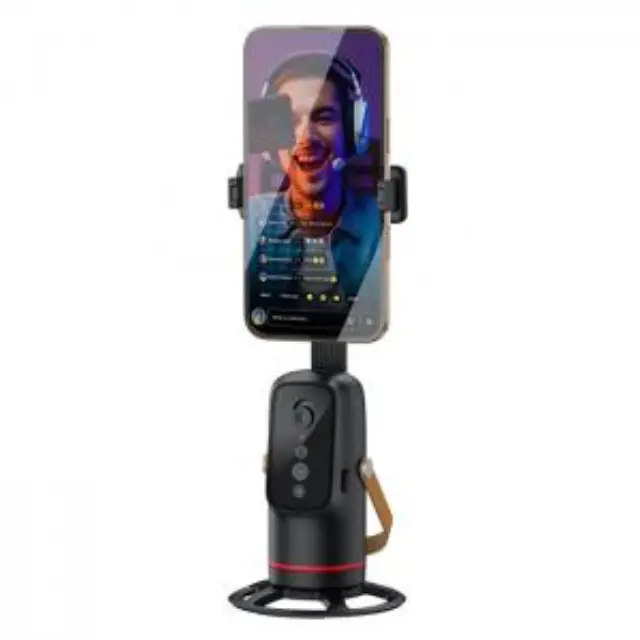 Gimbal / selfie stick με βάση στήριξης, αισθητήρα παρακολούθησης προσώπου και δυνατότητα περιστροφής 360° 2