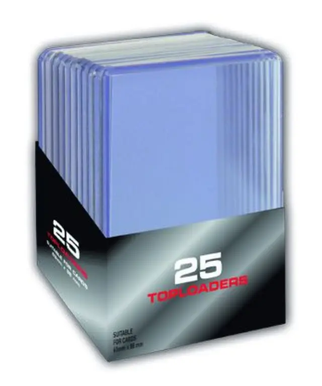 Toploaders 7,62 cm x 10,16 cm 25 Τεμάχια – Σκληρές Θήκες Προστασίας για Κάρτες TCG (Pokémon, Yu-Gi-Oh!, Magic: The Gathering κ.α)