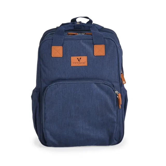 CANGAROO - 2 in 1 Diaper bag-cot Liana blue - 3800146268718 2