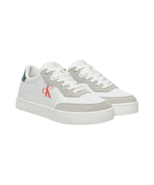 Calvin Klein - Ανδρικά Sneakers Ck Classic Cupsole Mg Nylon Mix YM0YM01304-02U Λευκό 2