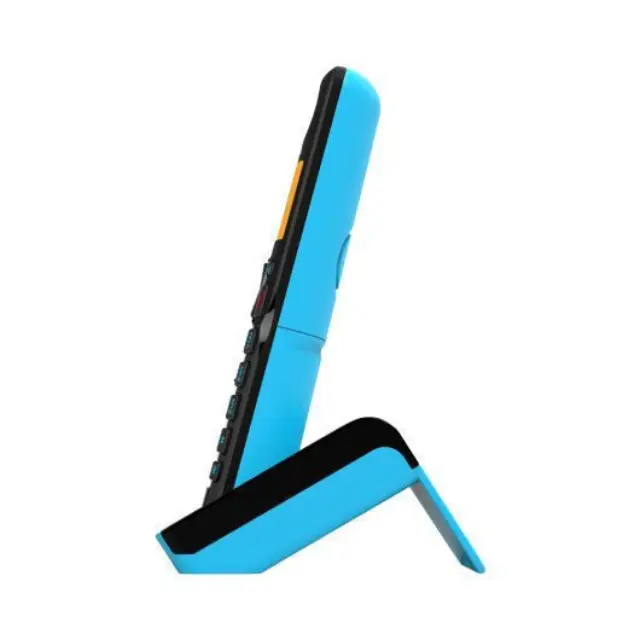 Alcatel S280 Ασύρματο Τηλέφωνο με Ελληνικό Μενού Μαύρο/Μπλε 3