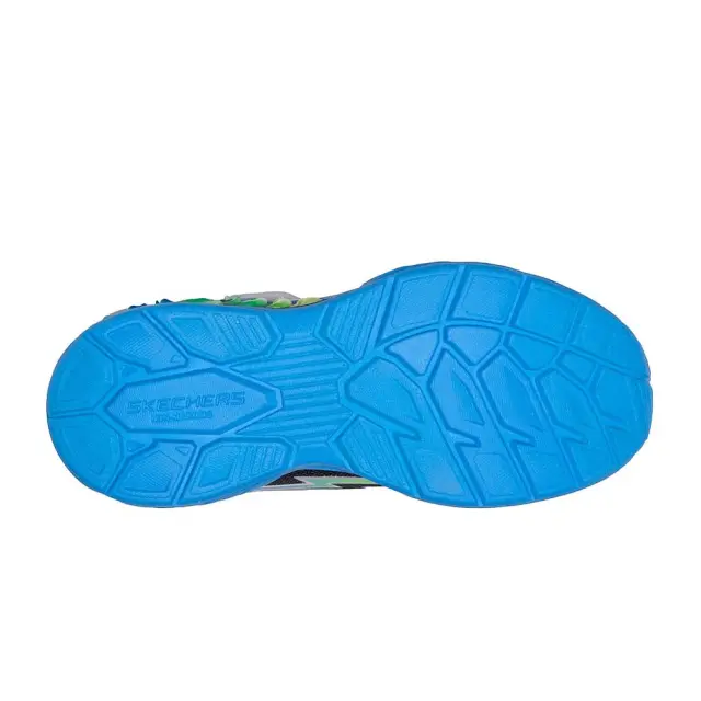 Skechers Boy's S Lights Light Storm 3 Prism Tech Γκρι - Μπλε 400152LC-SMLT (Skechers) 3