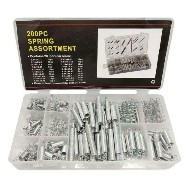 Σετ ελατήρια αυτοκινήτου - Spring assortments 200 pcs