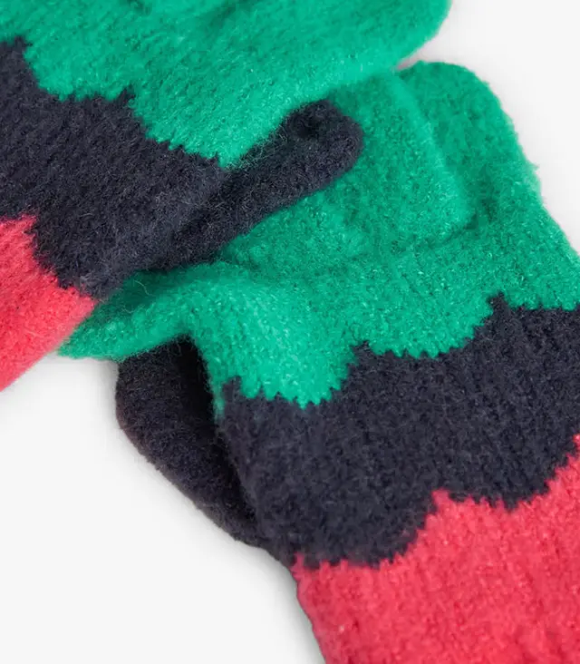 Knitwear gloves for girl 3