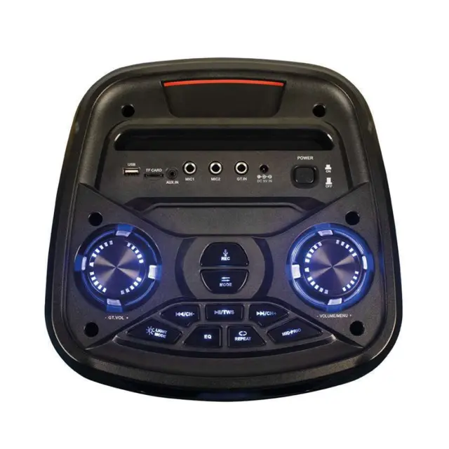 Crystal Audio Σύστημα Karaoke με Ασύρματo Μικρόφωνo PRT-16 σε Μαύρο Χρώμα 3