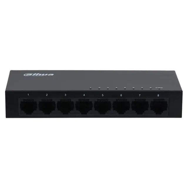 8-Port Unmanaged Gigabit Switch 10/100/1000, σε μαύρο χρώμα