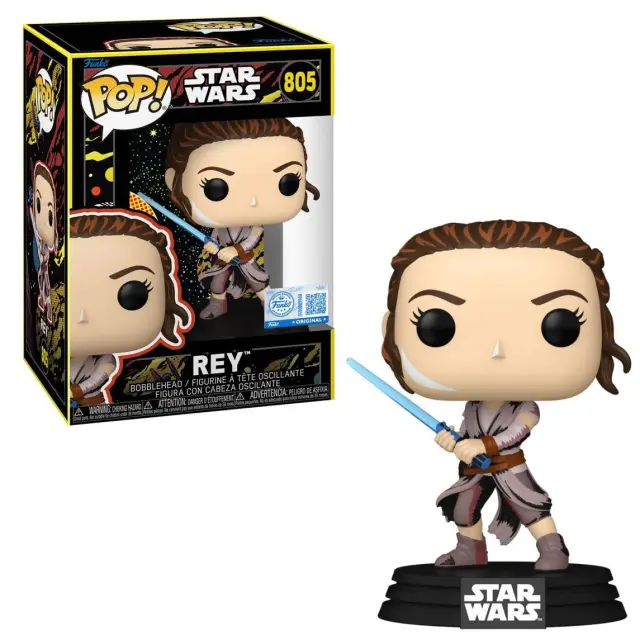 Φιγούρα Funko Pop! Star Wars: The Force Awakens - Rey (Retro) (Special Edition) #805