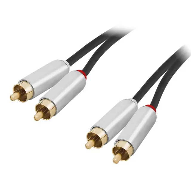 Καλώδιο 2xRCA METAL 5m BLOW 2