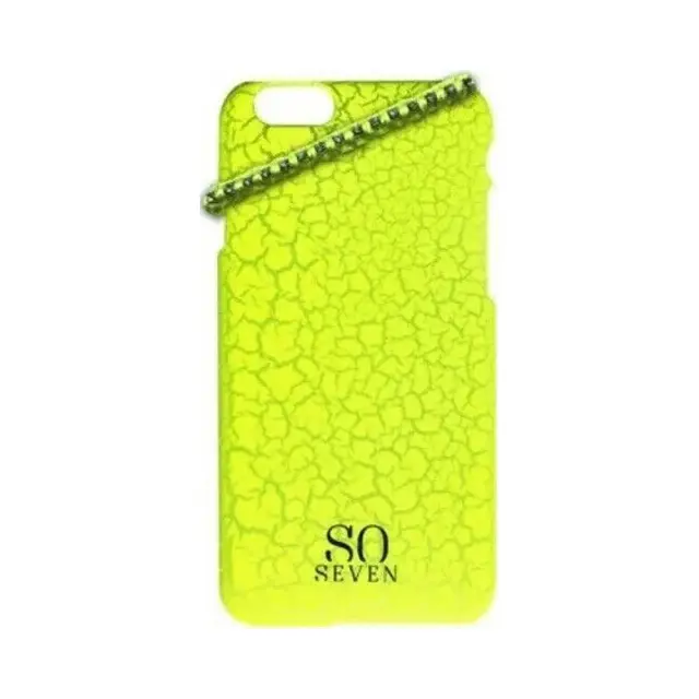 Πλαστική Θήκη So Seven Fluo Party Hard Case Για Apple iPhone 6 / 6s Κίτρινη Με Ασορτί Βραχιόλι