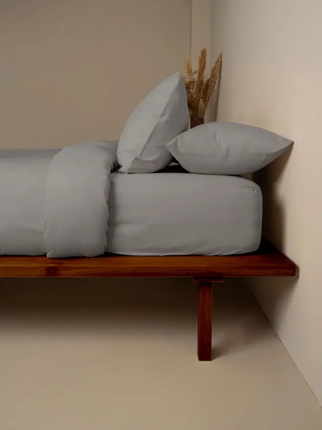 Σετ Σεντόνια Cotton Feelings 122 Paloma Grey King Size (260x270) Sunshine 2