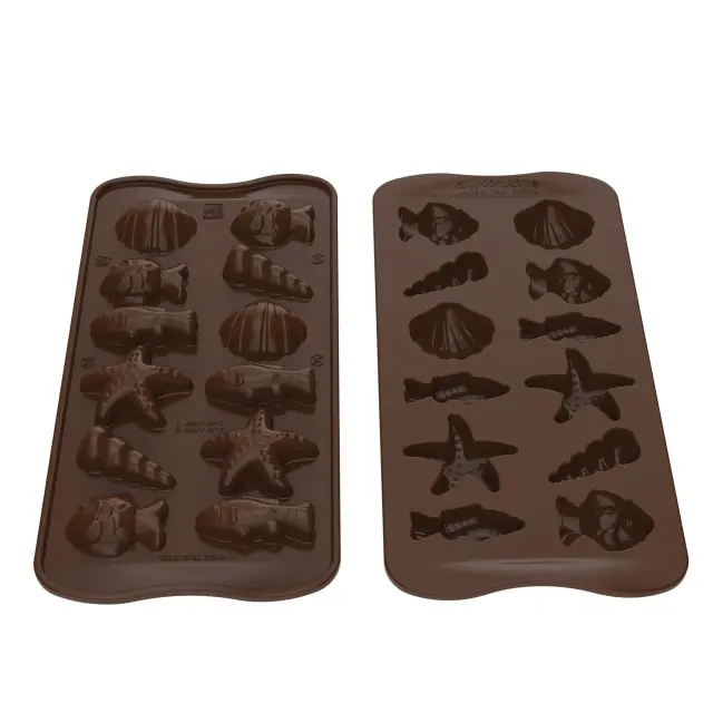 Φόρμα Σιλικόνης για Σοκολατάκια Fiture Choco