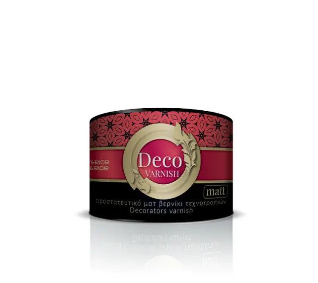 Deco Varnish Υδατοδυάλιτο Βερνίκι Κιμωλίας Ματ 375ml