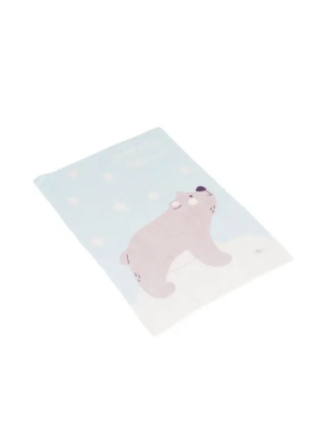 Cangaroo Βρεφική Κουβέρτα Αγκαλιάς 75*100cm Dreamy Bear Blue 3800146271022