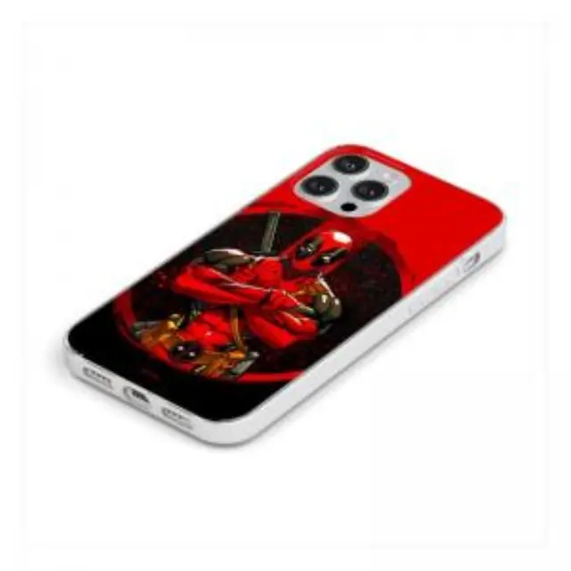 Θήκη Soft TPU Marvel Samsung Galaxy A34 5G Deadpool 006 Full Print Κόκκινο N64104 3