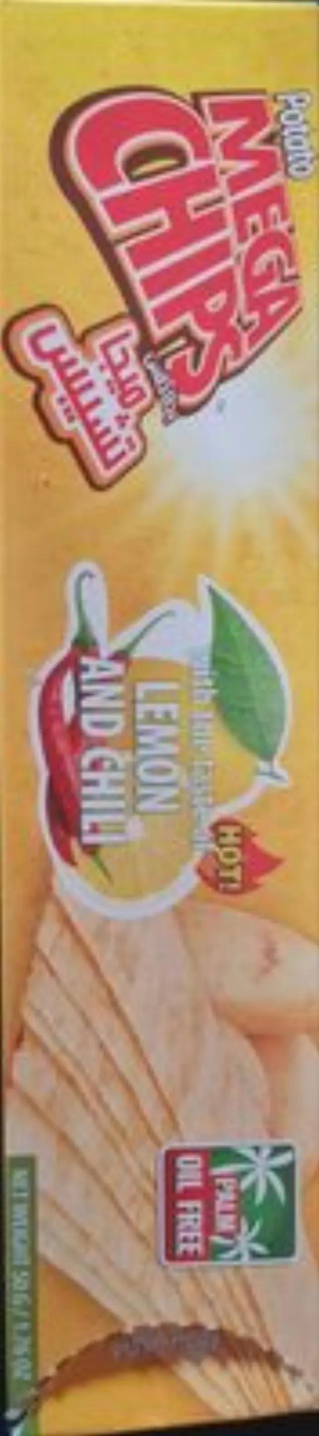 Mega Chips Lemon & Chilli 50gr