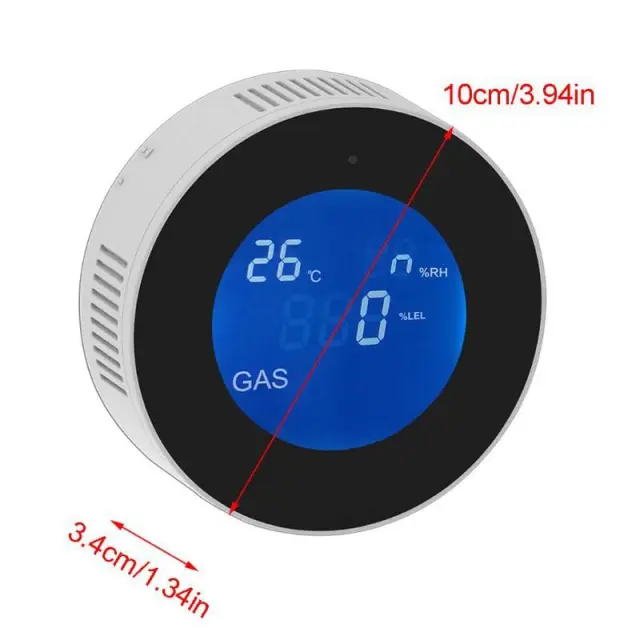 Ασύρματος Ανιχνευτής αερίου WIFI - TUYA 3