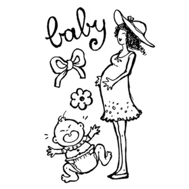 Σφραγίδα 7x11cm - Baby