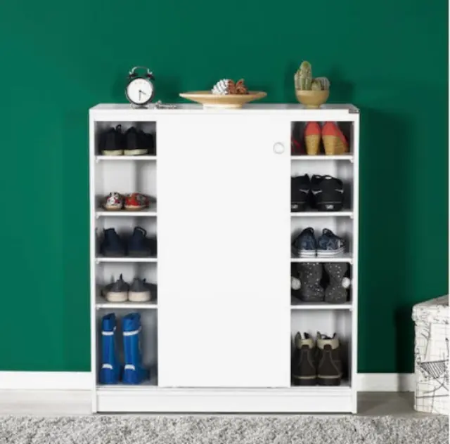 Παπουτσοθήκη ADR-322-BB Antre Λευκή 91x105x37cm 3