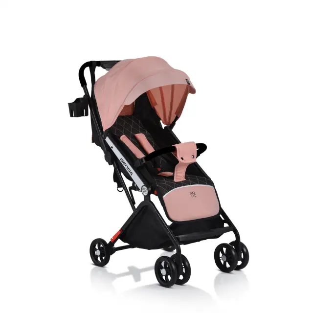 MONI - Baby stroller Genoa pink - 3800146235772
