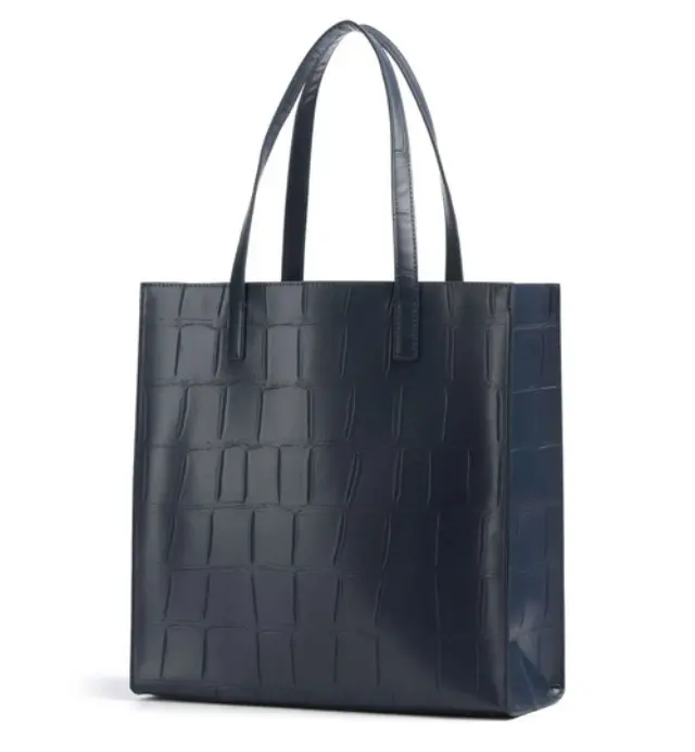 Γυναικεία Τσάντα Ώμου Ted Baker Croccon Croc Large 281631 Navy Μπλε - One Size 2