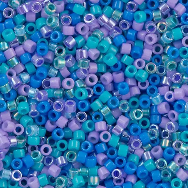 Χάντρα Miyuki Delica 11/0 - DB9100 - Cool Waters Mix ~7gr