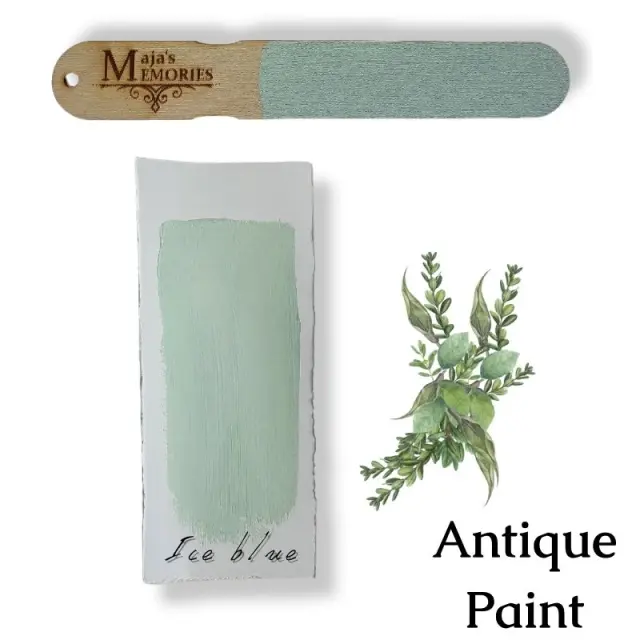 Χρώμα-εφέ πατίνας Antique Paint Maja's Memories, 150ml, Ice Blue