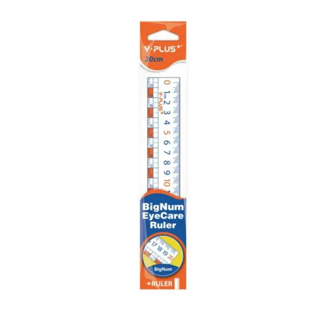 Y-Plus Σετ γεωματρίας Χάρακας bignum eyecare (20cm) / RS240100 (Plus)