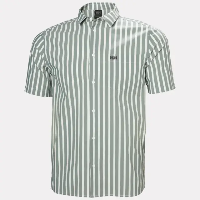 Helly Hansen Fjord Quick-Dry 2.0 Ανδρικό κοντομάνικο πουκάμισο - Jungle Green - M
