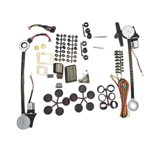 Ηλεκτρικό Κιτ Ανύψωσης Παραθύρων 2 Θυρών – Universal Power Window Kit με Ισχυρό Μοτέρ 99051 2
