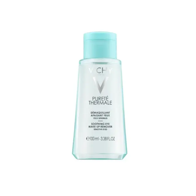 Vichy | Purete Thermale Soothing Eye Make-Up Remover Ντεμακιγιάζ Mατιών για Eυαίσθητα Mάτια | 100ml