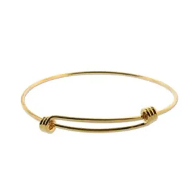 Μπρασελέ Επεκτάσιμο Ø70mm - Gold Plated - 1τεμ