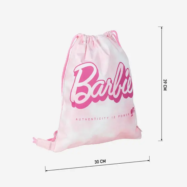 Τσάντα γυμναστικής Pocket School Barbie 2100005270 3