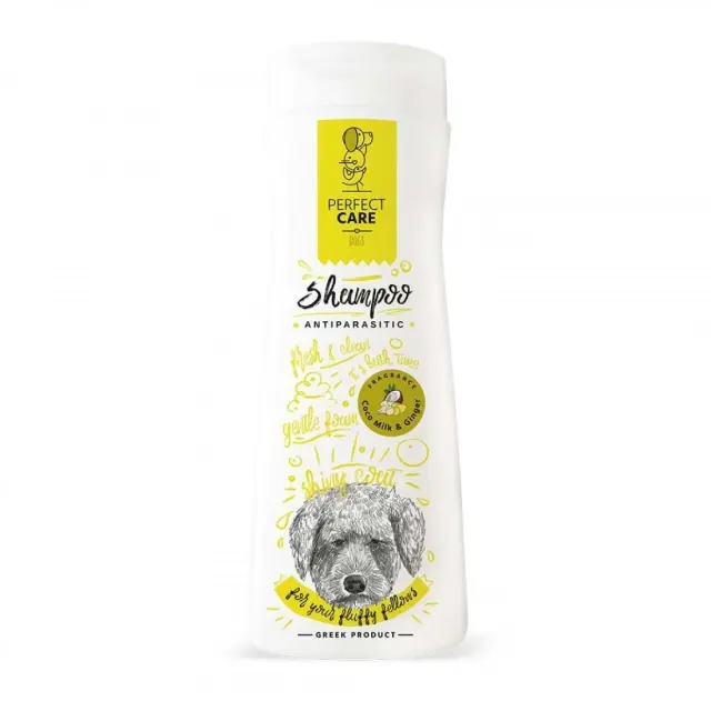 Perfect Care Coco Milk & Ginger Αντιπαρασιτικό Σαμπουάν για Σκύλους 400ml Μονόχρωμο