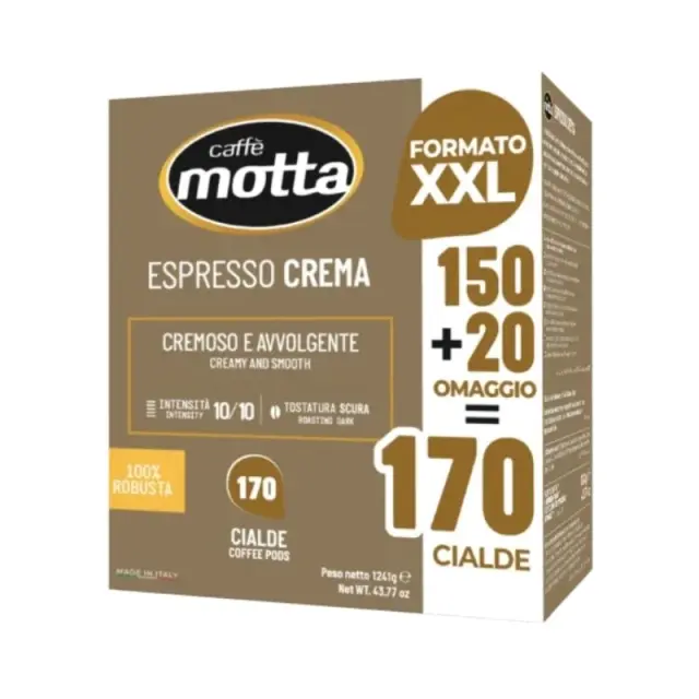 Motta Caffe Espresso Crema 150+20τεμ