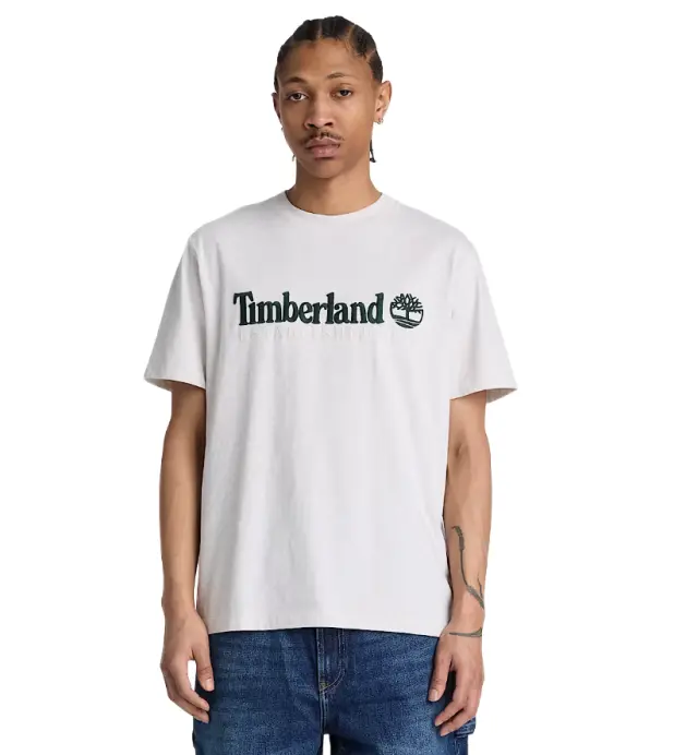 Timberland ανδρικό t-shirt κεντημένο λογότυπο 0YHBR546-1
