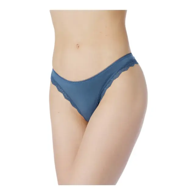 Minerva Γυναικείο String Fimelle Elegance, Χρώμα Blue Denim - XL