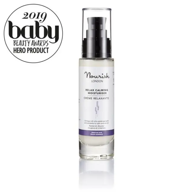 Nourish London Relax Calming Moisturiser - Βιολογική Καταπραϋντική Ενυδατική Κρέμα Προσώπου Για Ευαίσθητη Επιδερμίδα 2