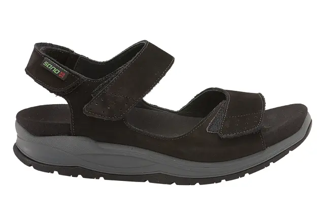 Mephisto/Sano Πέδιλα Γυναικείο δέρμα Nubuck Μαύρο SAN/SELENA BLACK - 36 3