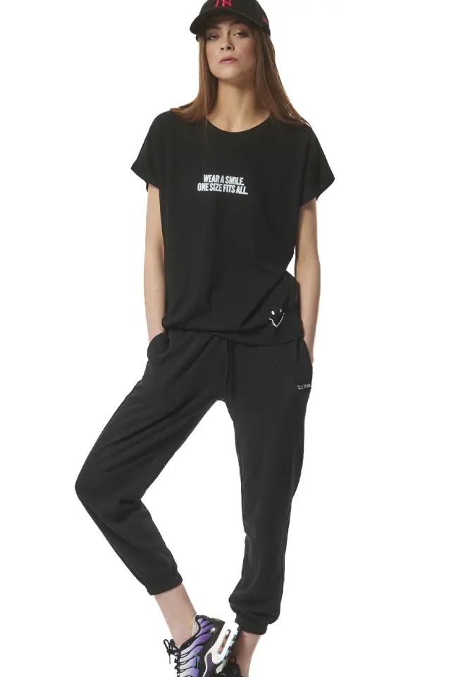 Body Action Γυναικείο Παντελόνι Φόρμας 021434-01-BLACK - XL 3