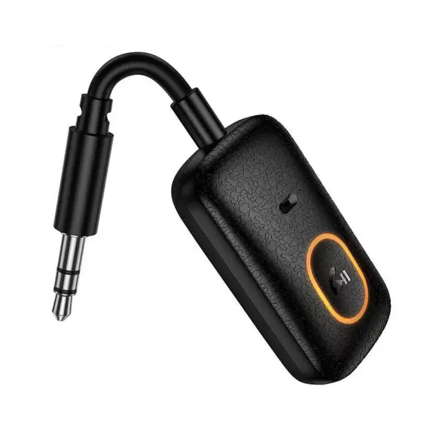 Bluetooth Audio Transmitter and Receiver Hoco E151 Graceful v5.4 150mAh με Κονέκτορα AUX 3.5mm και Μικρόφωνο Υποστηρίζει Κάρτα SD Μαύρο
