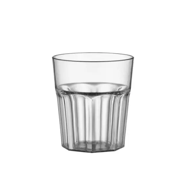 Επαγγελματικό Άθραυστο Ακρυλικό Ποτήρι 375ml (Χαμηλό / Διάφανο)