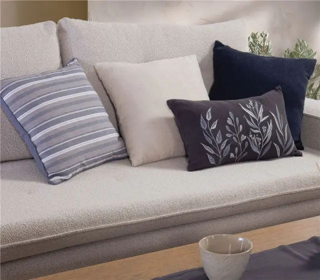 Nef-Nef Homeware Διακοσμητικό Μαξιλάρι Impact 43x43 Γκρι 2
