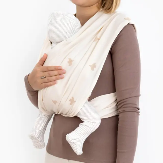 Εργονομικός Μάρσιπος Duo Baby Carrier Size 2 Εκρού