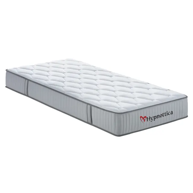 ΣΤΡΩΜΑ ΜΟΝΟ FB9748.01 POCKET SPRINGS--ΛΕΥΚΟ 90x190x25Υεκ.