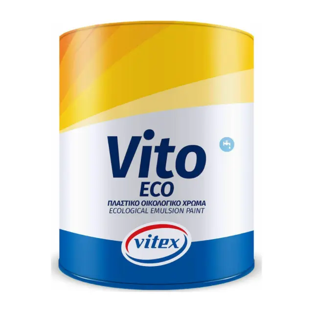 VITEX Οικολογικό πλαστικό χρώμα VITO ECO WHITE 750ml