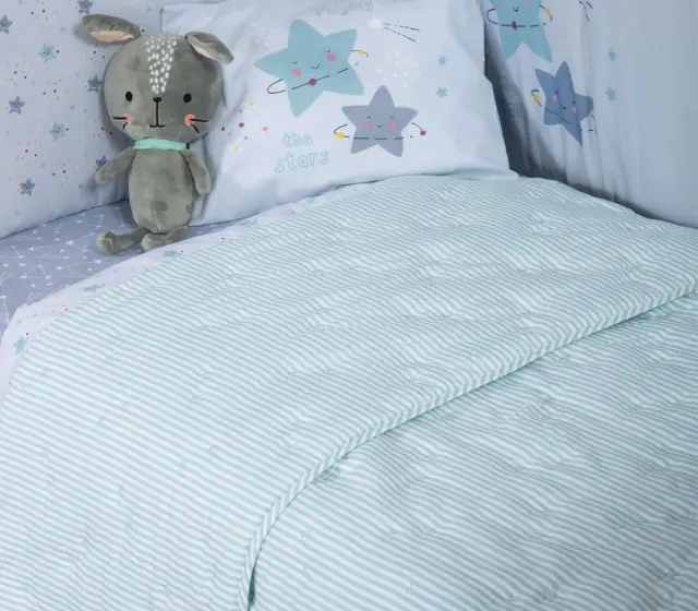 ΒΡΕΦΙΚΟ ΚΟΥΒΕΡΛΙ SPECIAL 110Χ150 NEF-NEF HOMEWARE AQUA