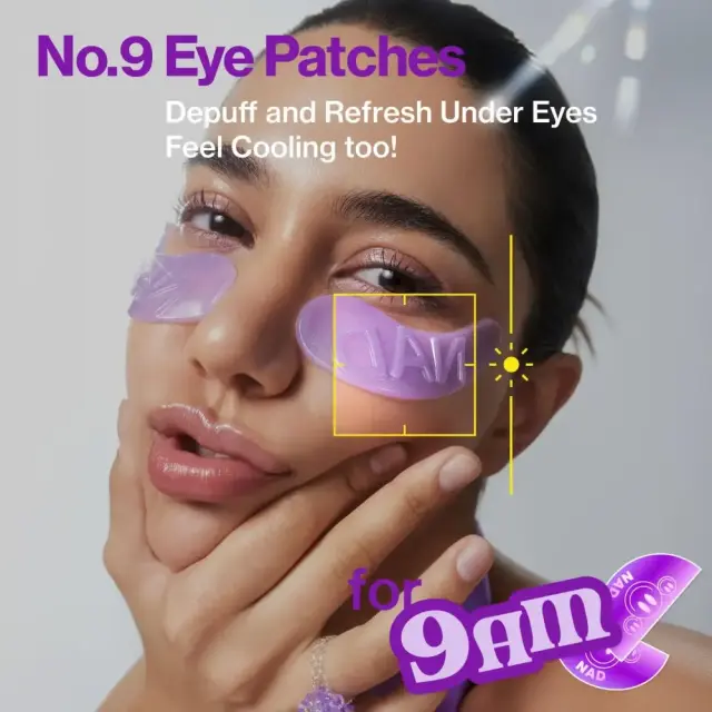 Numbuzin No.9 NAD+ Collagen Under Eye Patches Επιθέματα Ματιών Νύχτας με Κολλαγόνο, Νιασιναμίδη & Πεπτίδια 5 ζεύγη 2