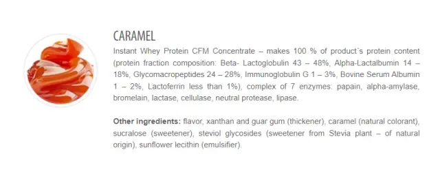 Extrifit CFM Instant Whey 80 caramel, 1000-g 3