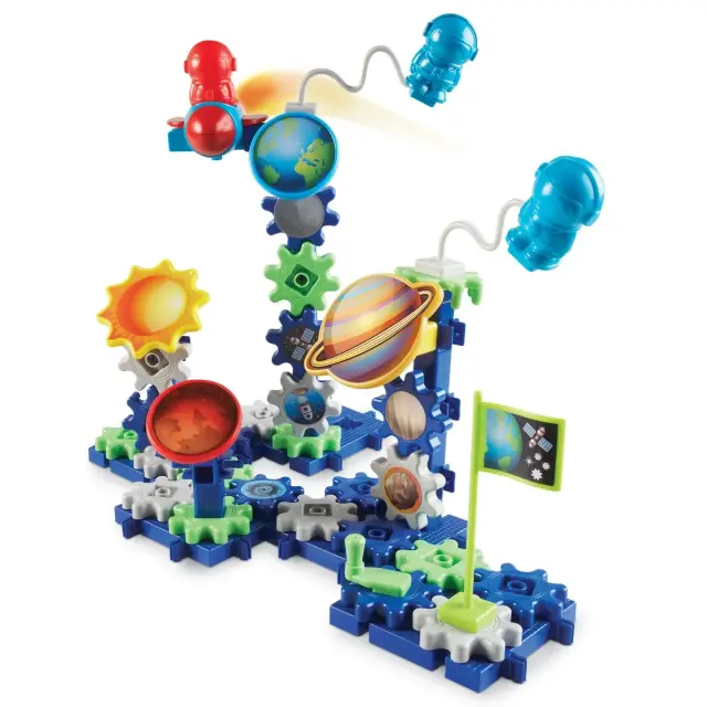Learning Resources Εκπαιδευτικό Παιχνίδι Gears! Gears! Gears!® Space Explorers Building Set για 4+ ετών LER 9217 3